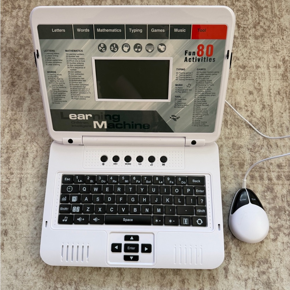 Learning Machine Educational Laptop - White